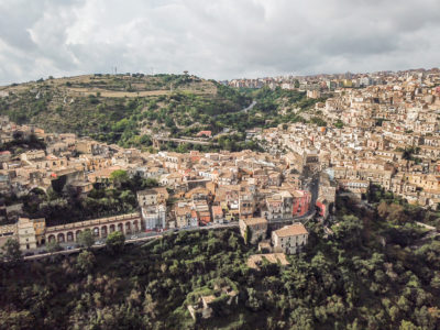 panorama via del mercato ragusa ibla